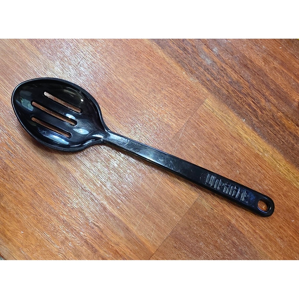 Ultratemp Slotted Spoon Black High Heat Nylon Kitchen Utensil‎ Made in USA